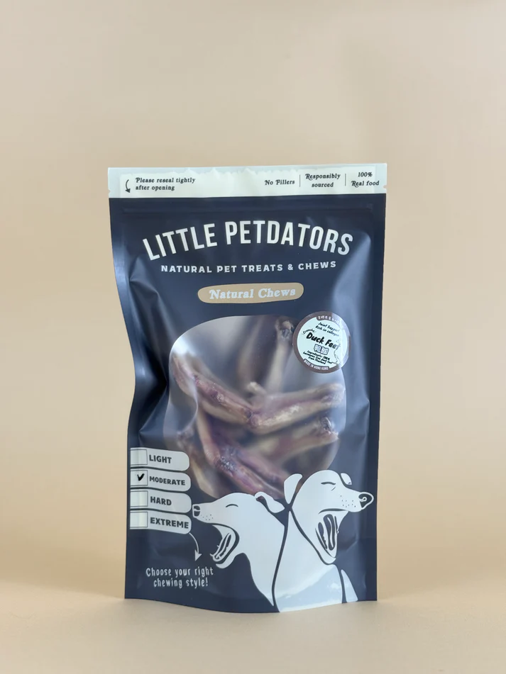 天然潔齒棒-泰國無激素鴨腳 (6隻)