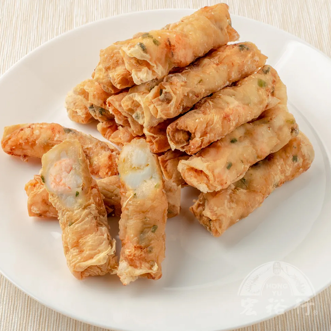 【宏裕行】花枝蝦卷300g(12小條)