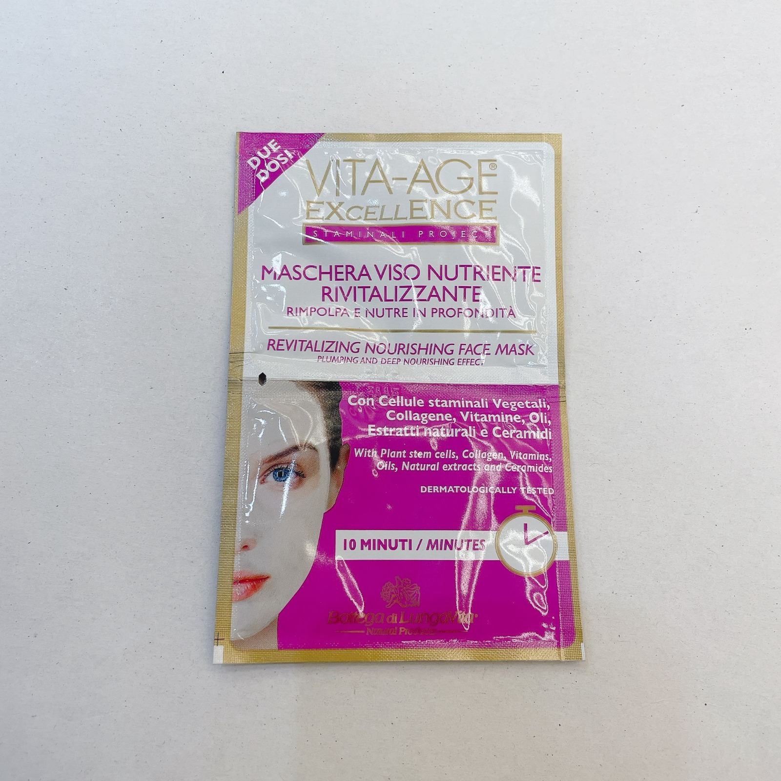 關鍵字I8-VITA-AGE Revitalizing Nourishing Face Mask 6包12次 $99