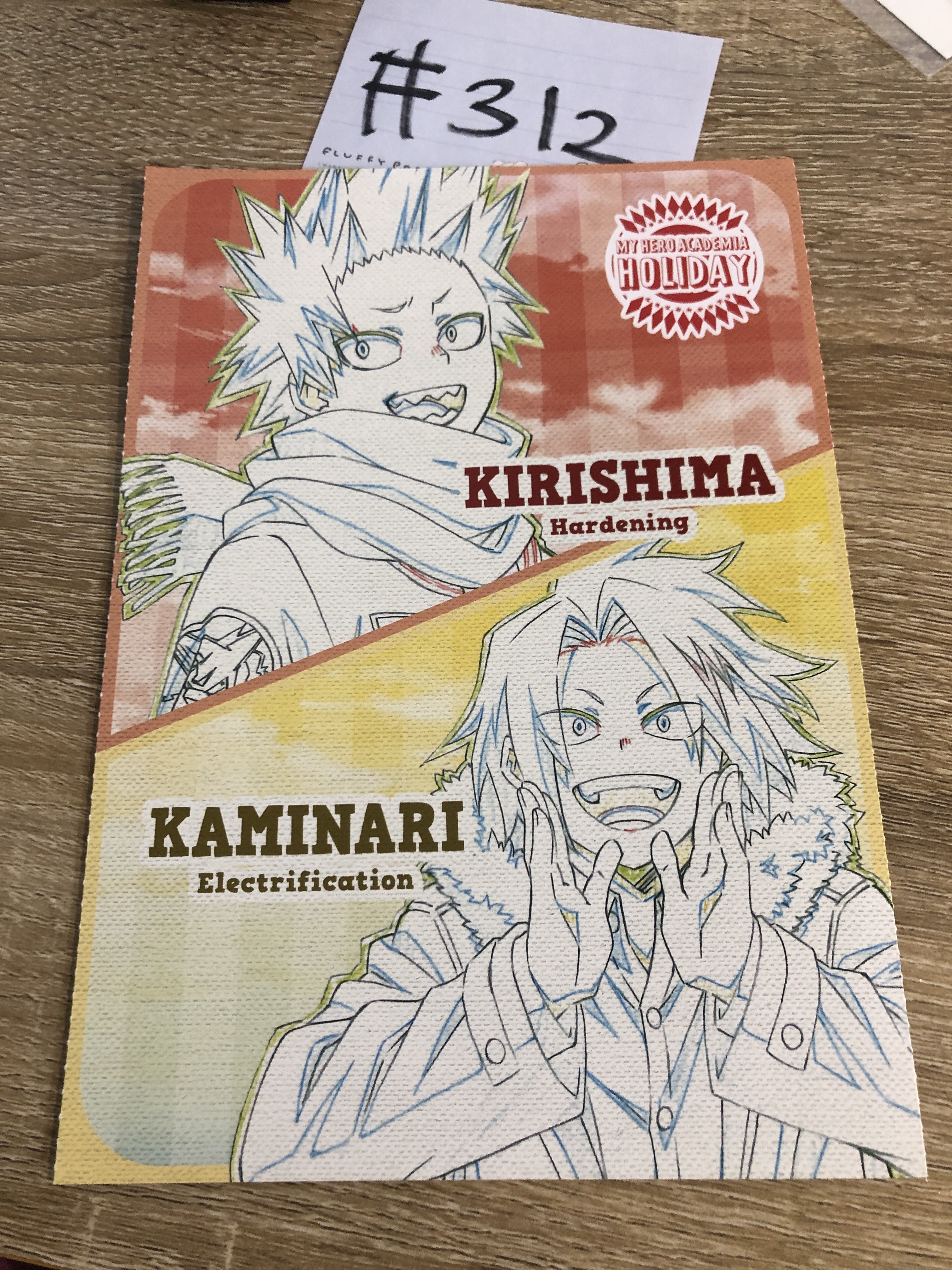 我的英雄學院   明信片#312