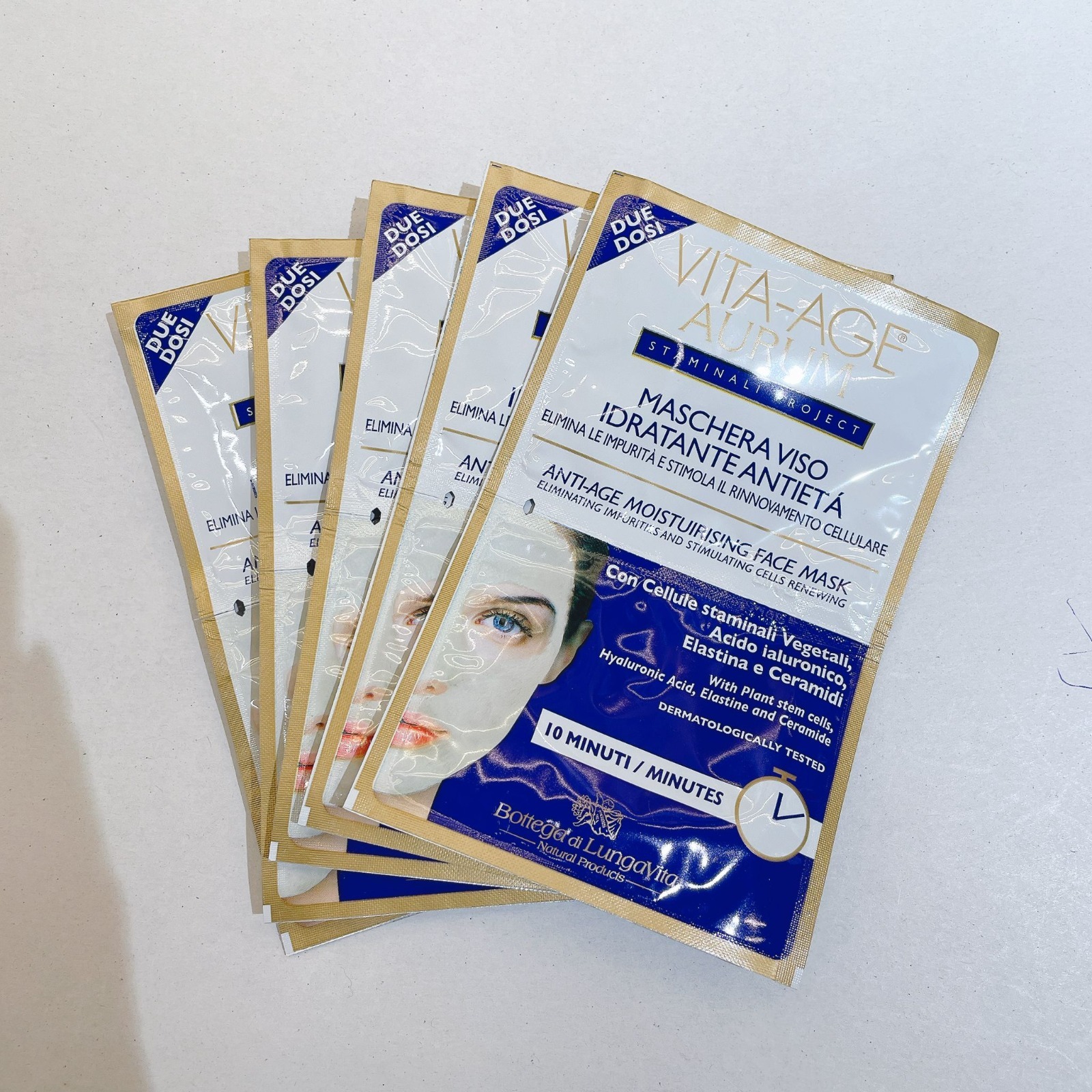 關鍵字I7-VITA-AGE Anti-Age Moistuirising Face Mask6包12次 $99