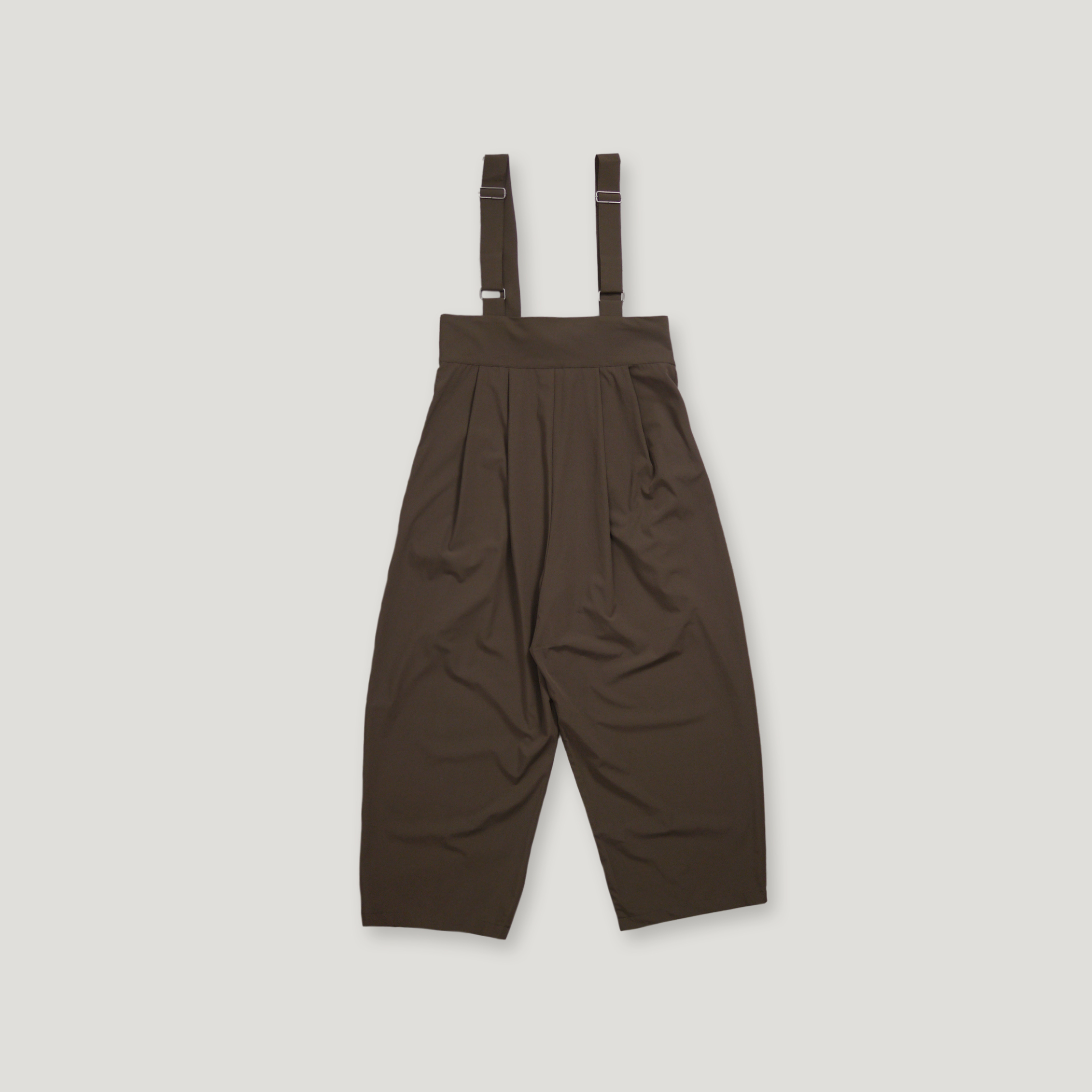 J.P.L. Ice Touch 高腰吊帶工作寬褲 ╭ 2色 ╮