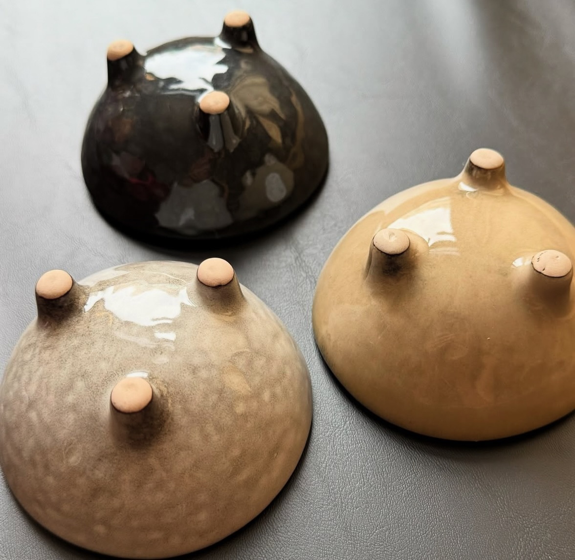 [原石] 水晶收納盤 三足碗