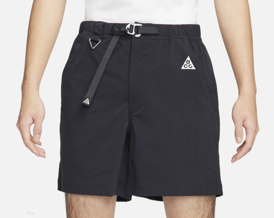 NIKE / Nike ACG 男子徒步短褲 / 黑色 /  JUL25
