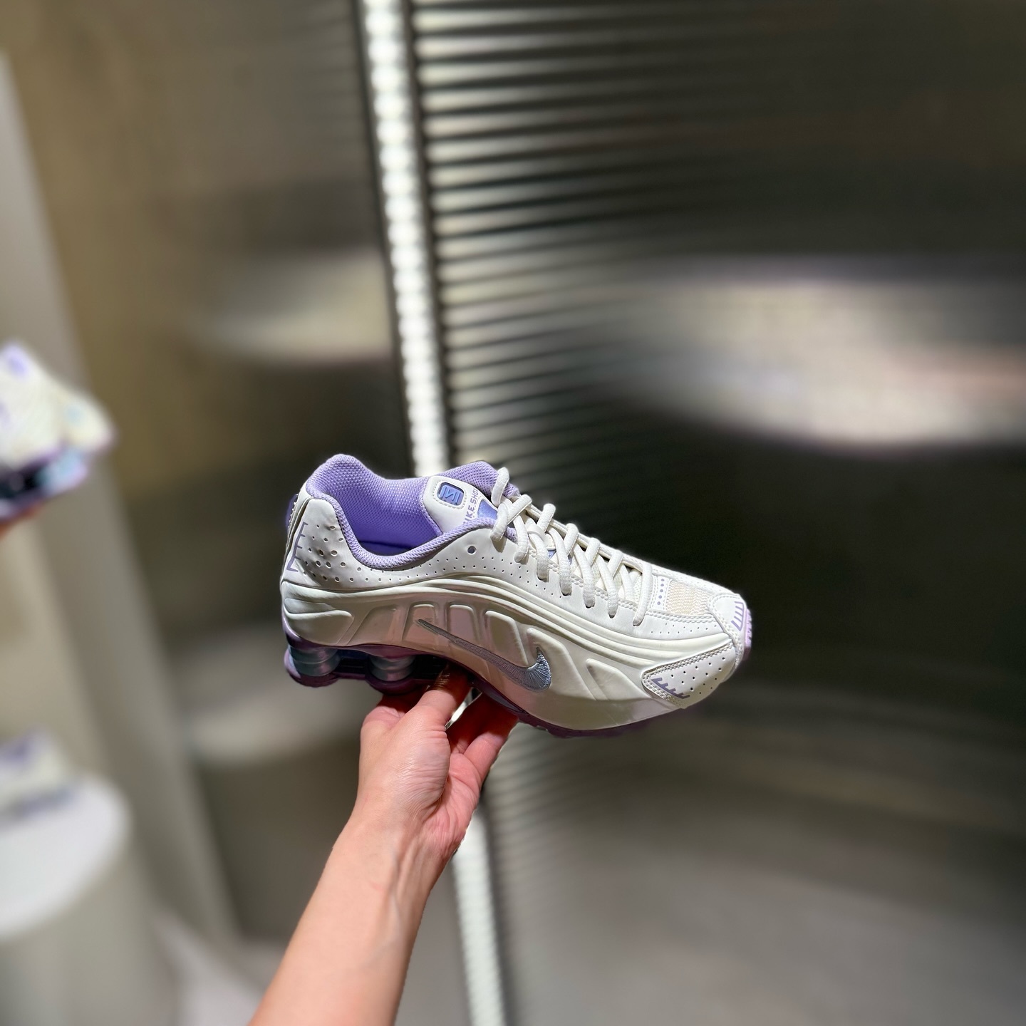 Nike Shox R4 獨角獸 星光紫 炫彩 復古 厚底 彈簧鞋 IH4050-001