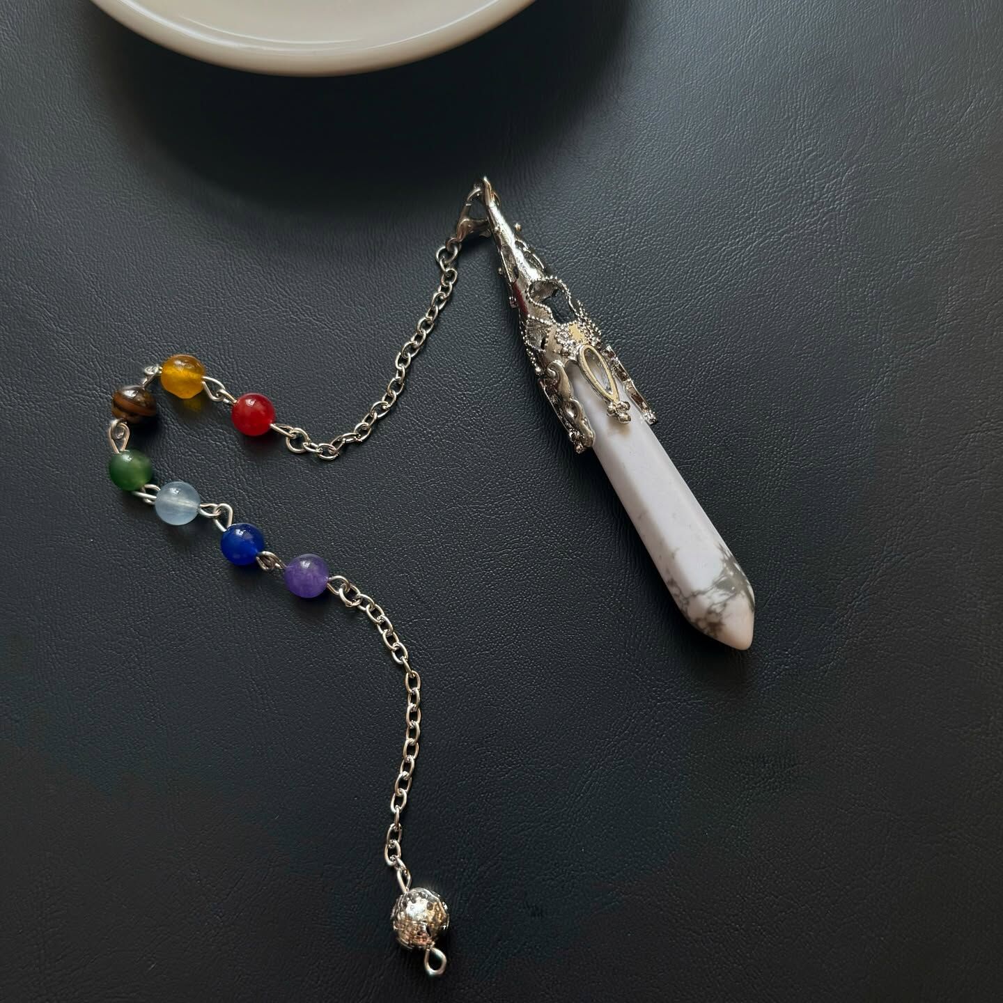 [原石] 白松石 靈擺