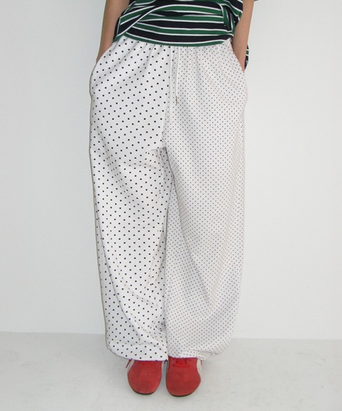 RONRON MINI LOGO SWEAT JOGGER PANTS