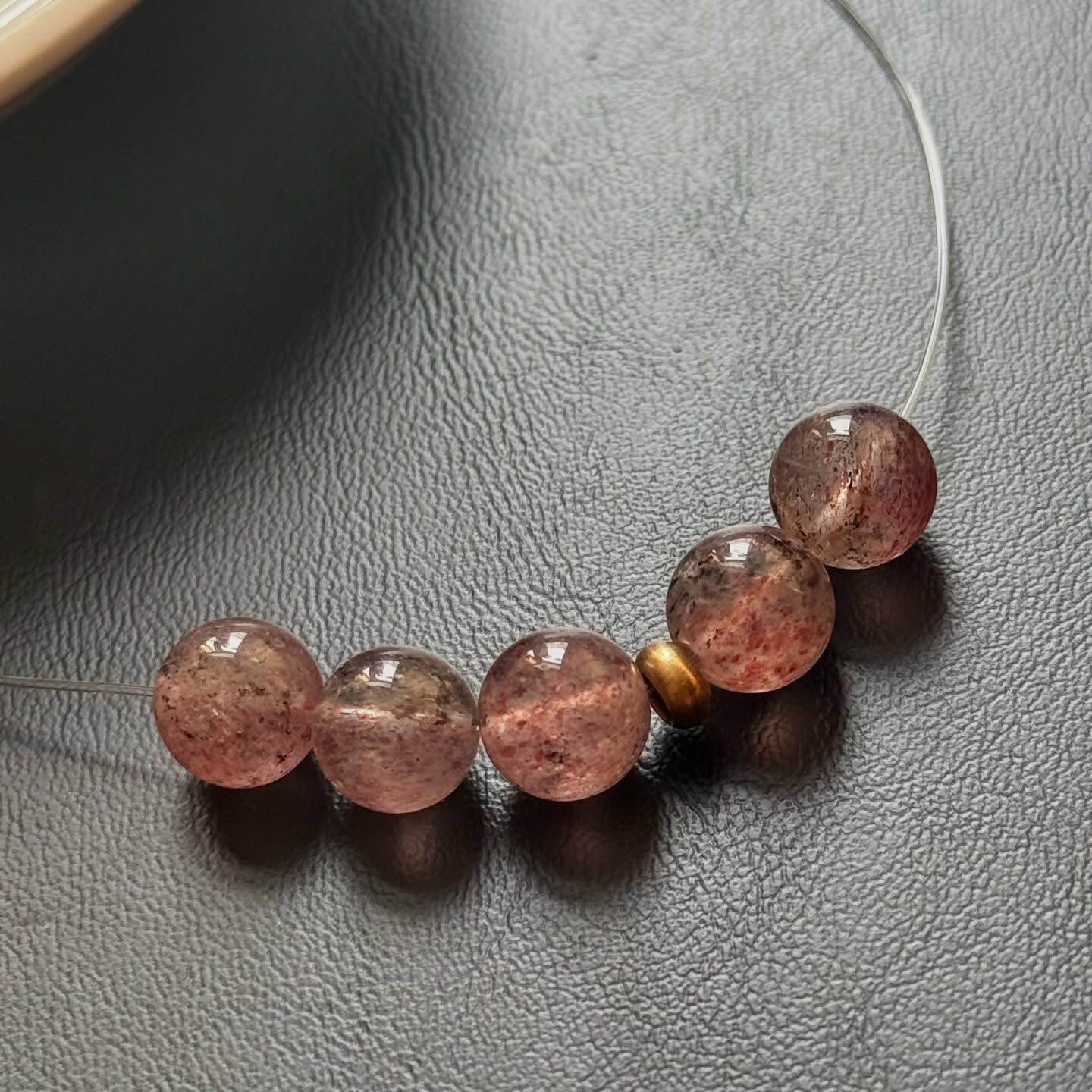 [原石] 金屬隔珠配件 黃銅 一組 20 顆