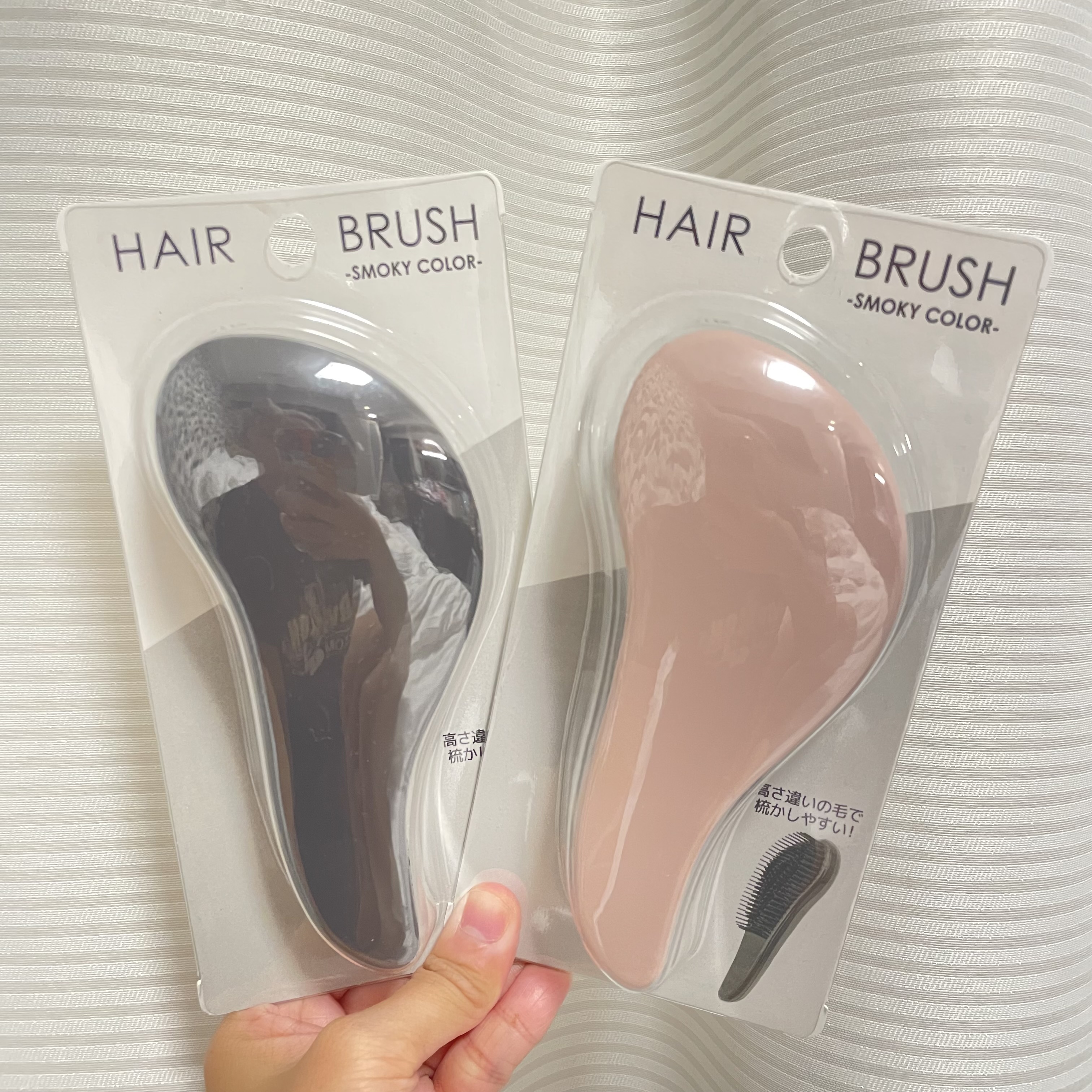 JP 手握型抗結整理髮梳 隨機色 0350 TK250725