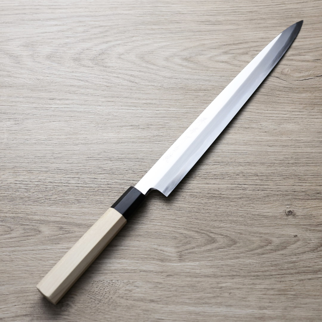 堺孝行 特上白鏡 正夫柳刃 300mm 白紙鋼