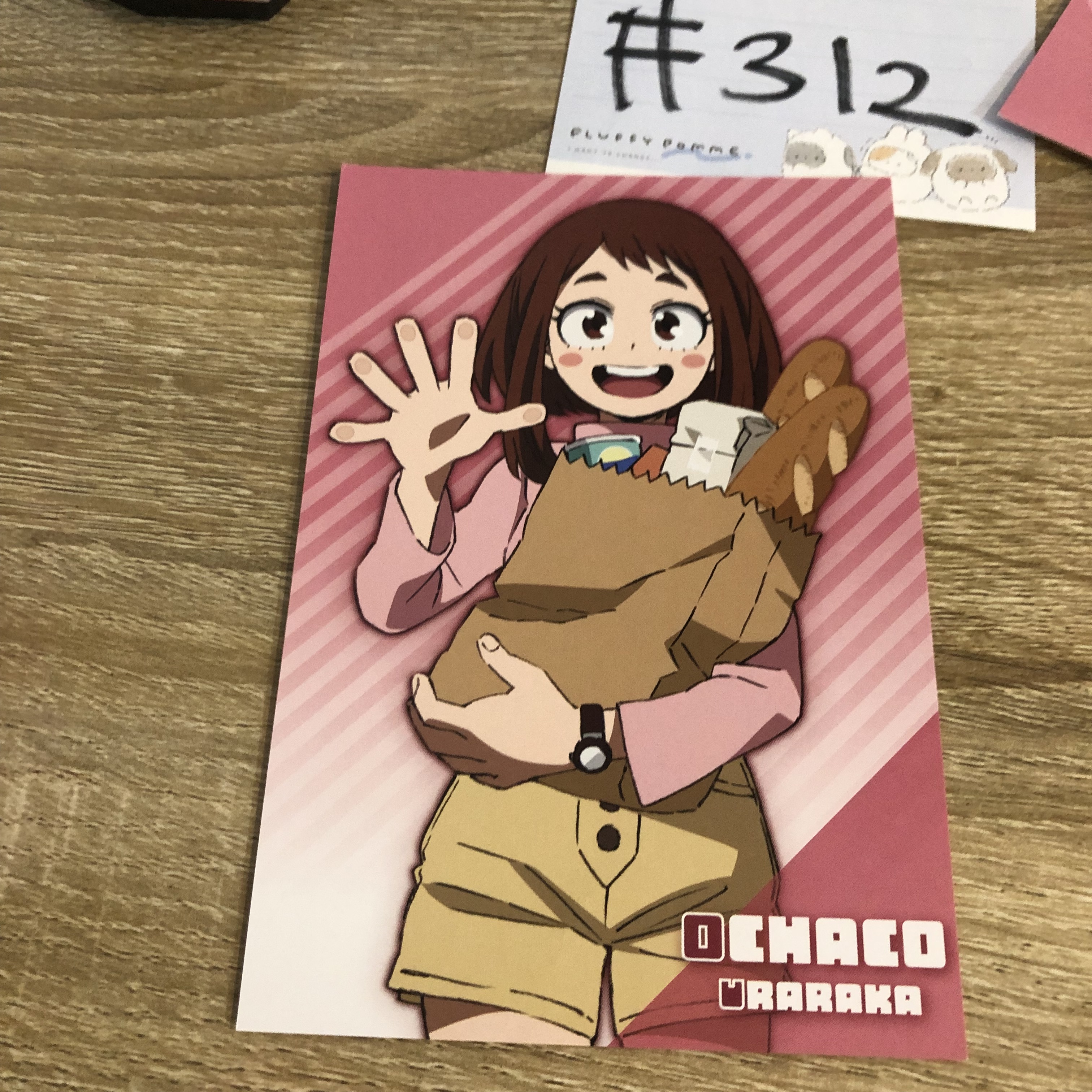 我的英雄學院  御茶子 明信片#312