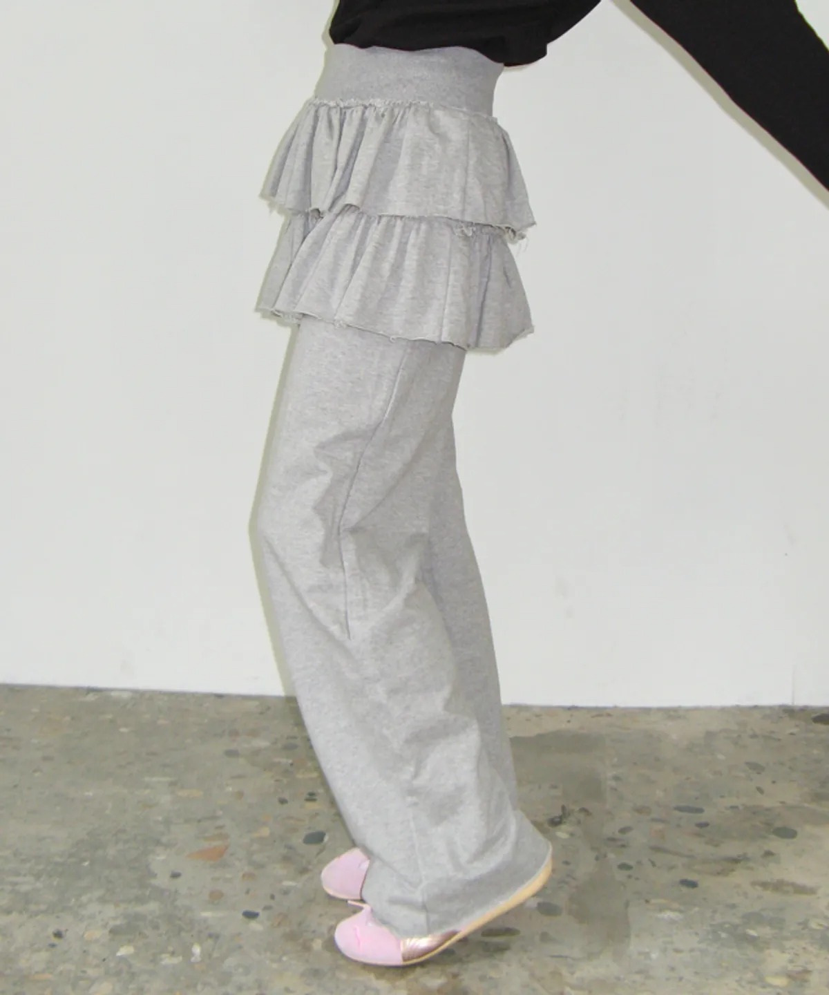 RONRON CANCAN RUFFLE LAYERED PANTSKIRT
