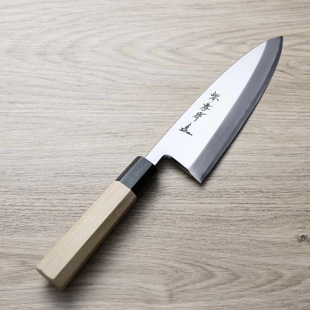 堺孝行 Chef 出刃 180mm 銀三鋼