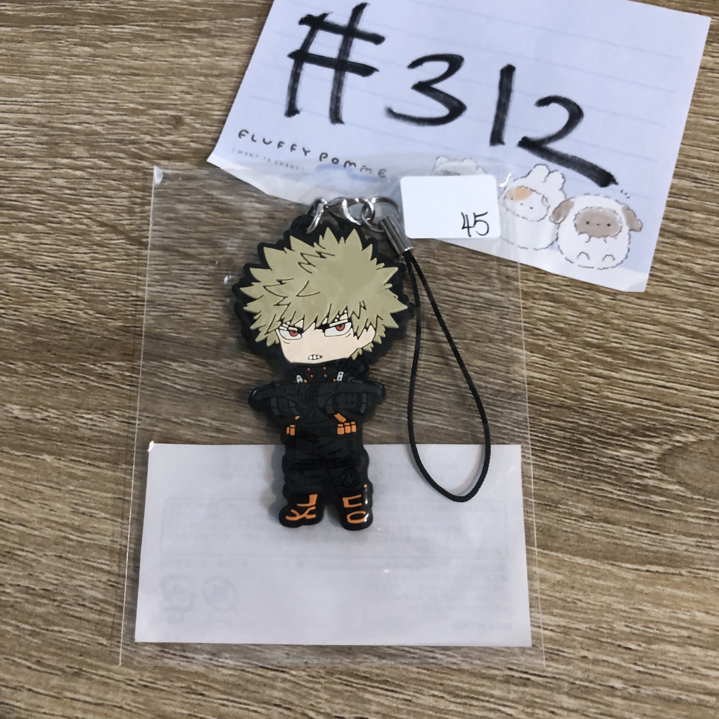 我的英雄學院 爆豪 掛件 #312