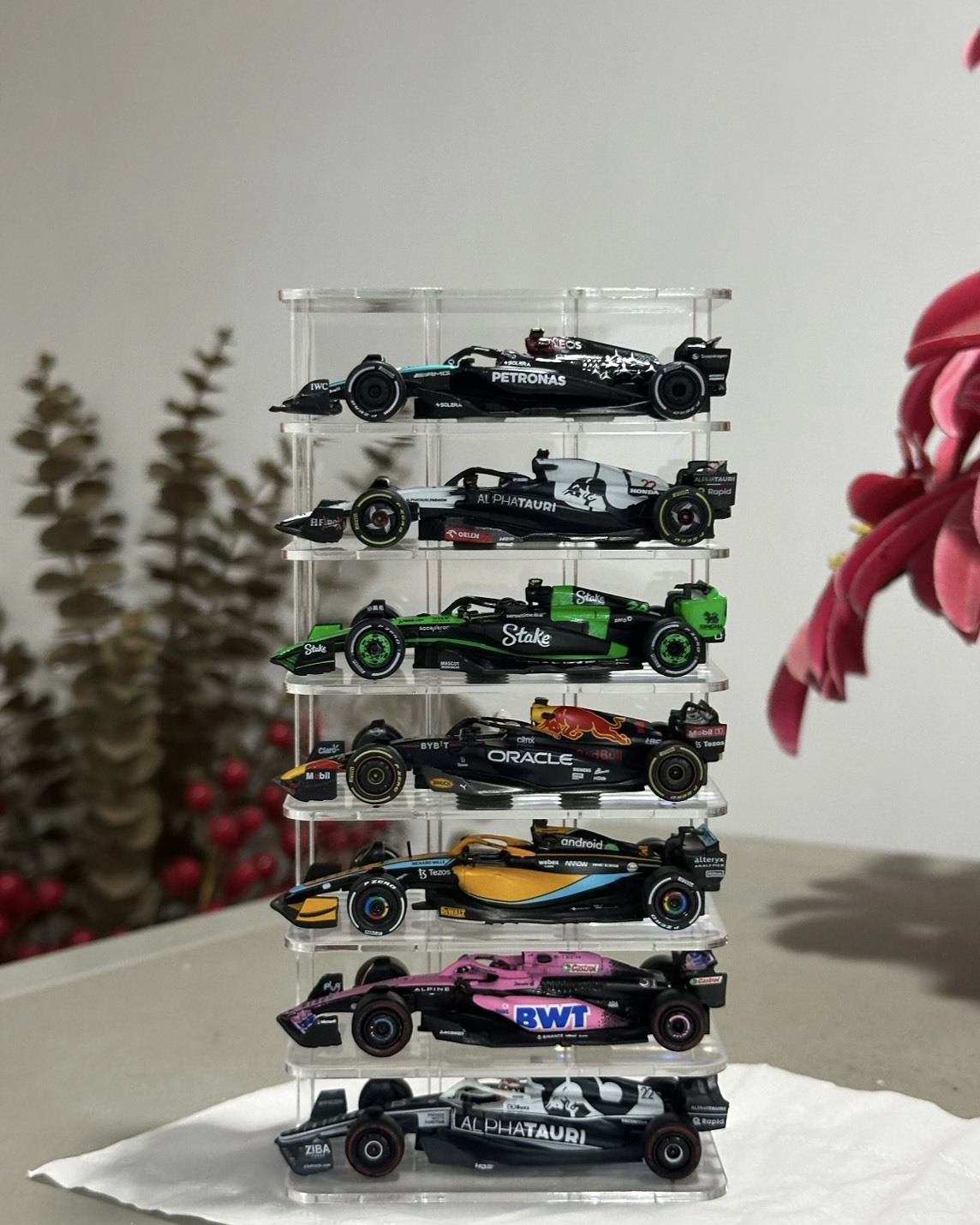 F1合金汽車模型收藏擺件 1:24 1:43