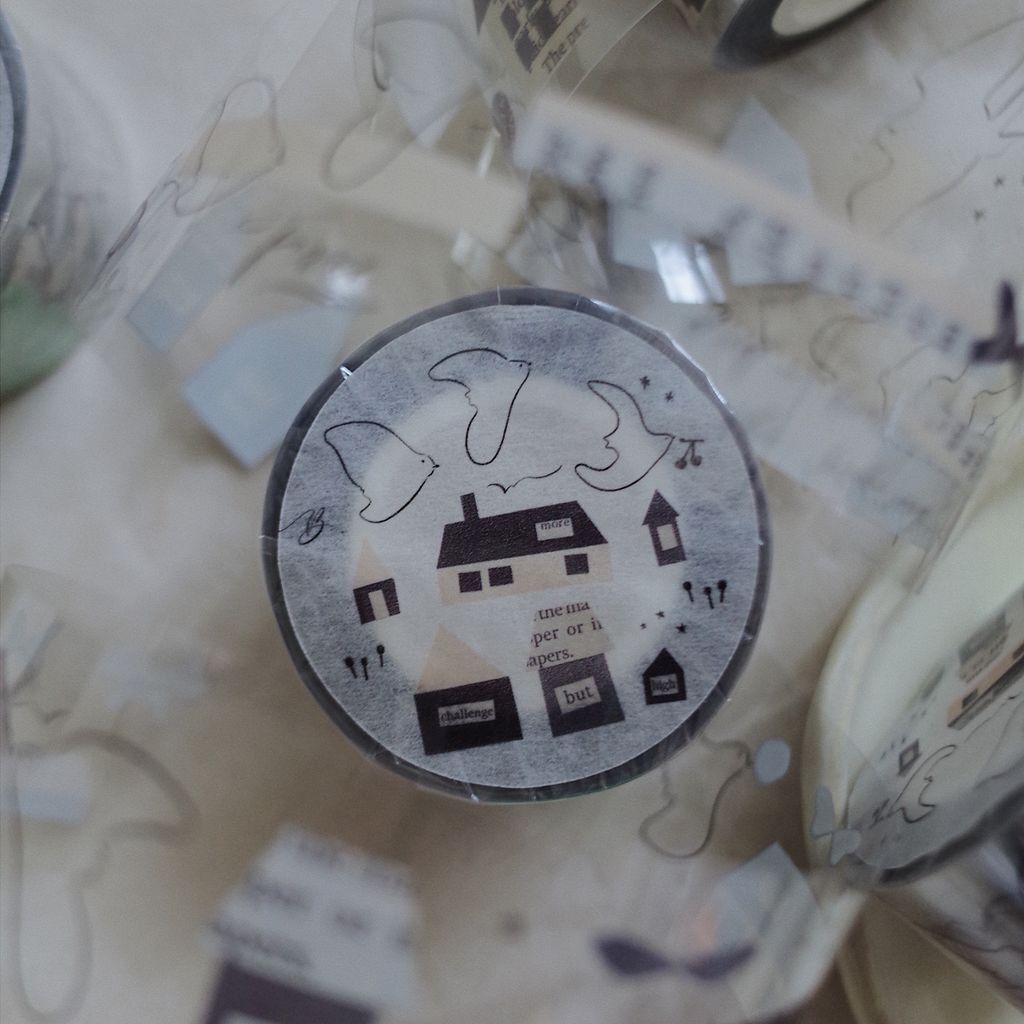 回家的鳥 - 亮面 PET膠帶｜茄子先生