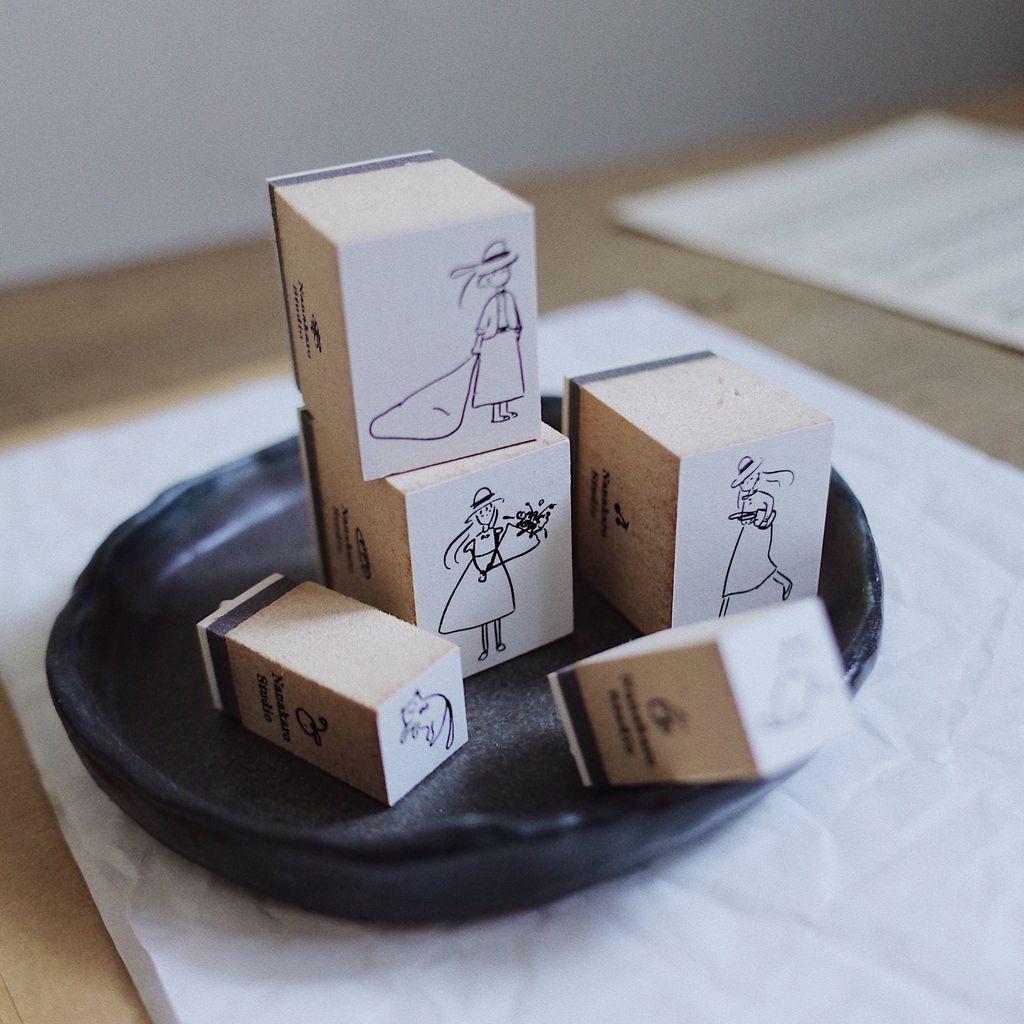 Her & Her Kitty 單顆小印章｜茄子先生