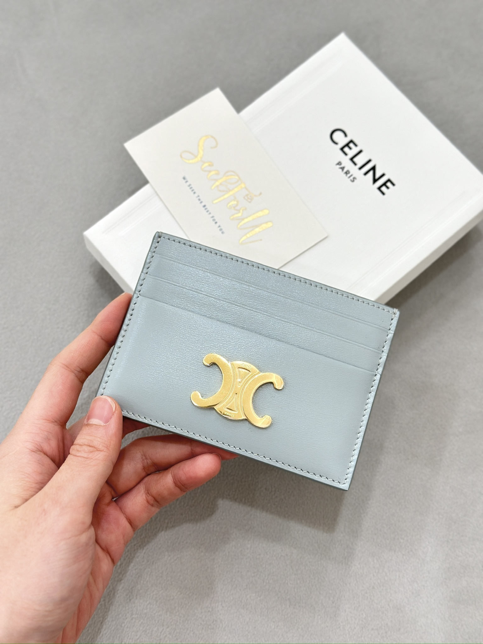 CELINE Triomphe Cardholder