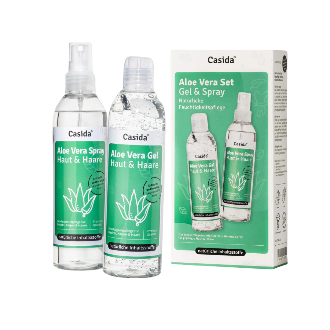 德國Casida 天然蘆薈孖寶 (噴霧＋啫喱)