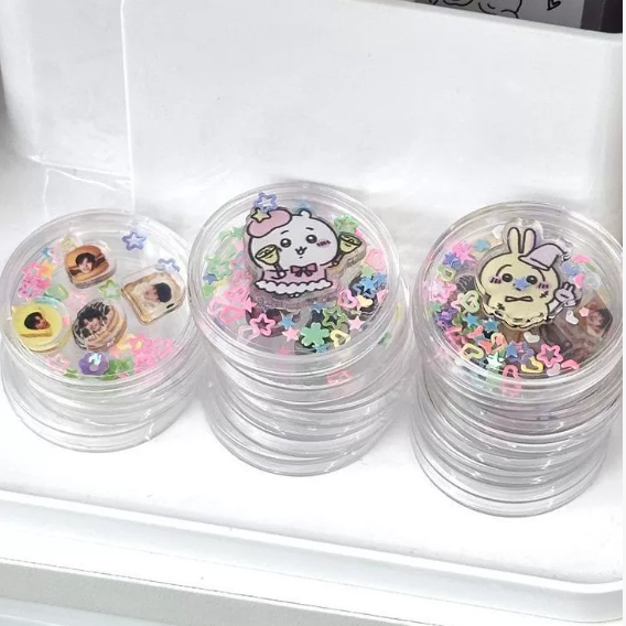 diy摇摇乐收纳盒咕卡币 40mm 一套10个