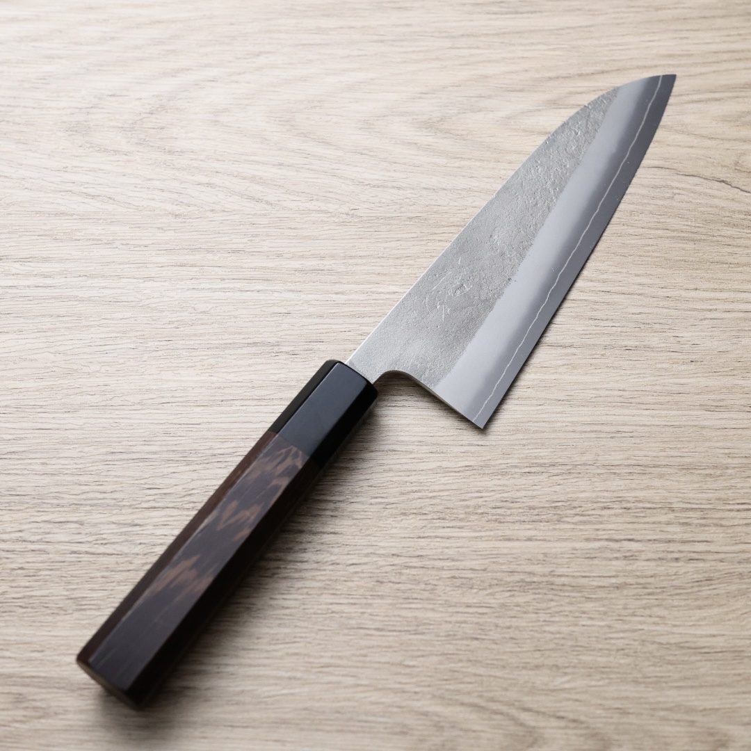 初心x吉金刃物 三德 165mm SKD高速鋼 梨地