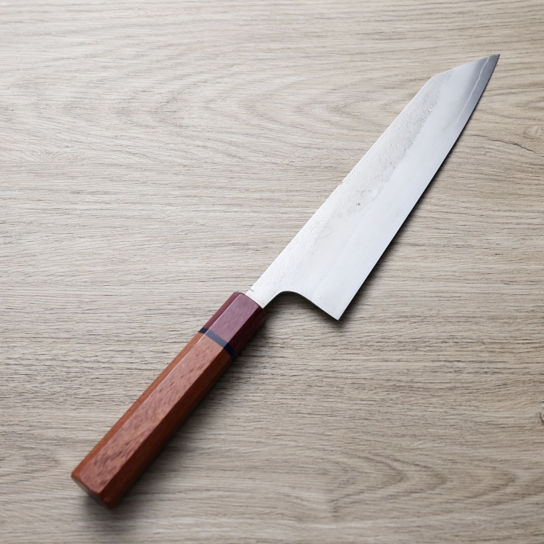 初心x吉金刃物 切付牛刀 210mm SKD高速鋼 梨地