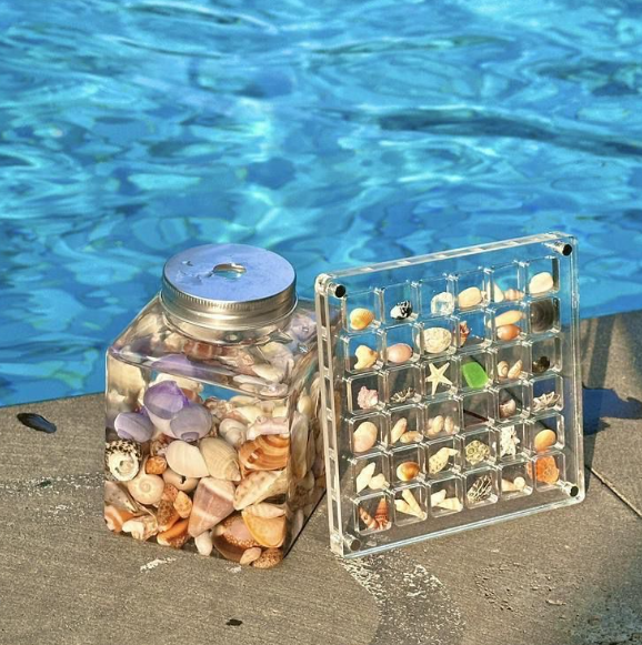 亚克力36格 展示盒 收纳盒