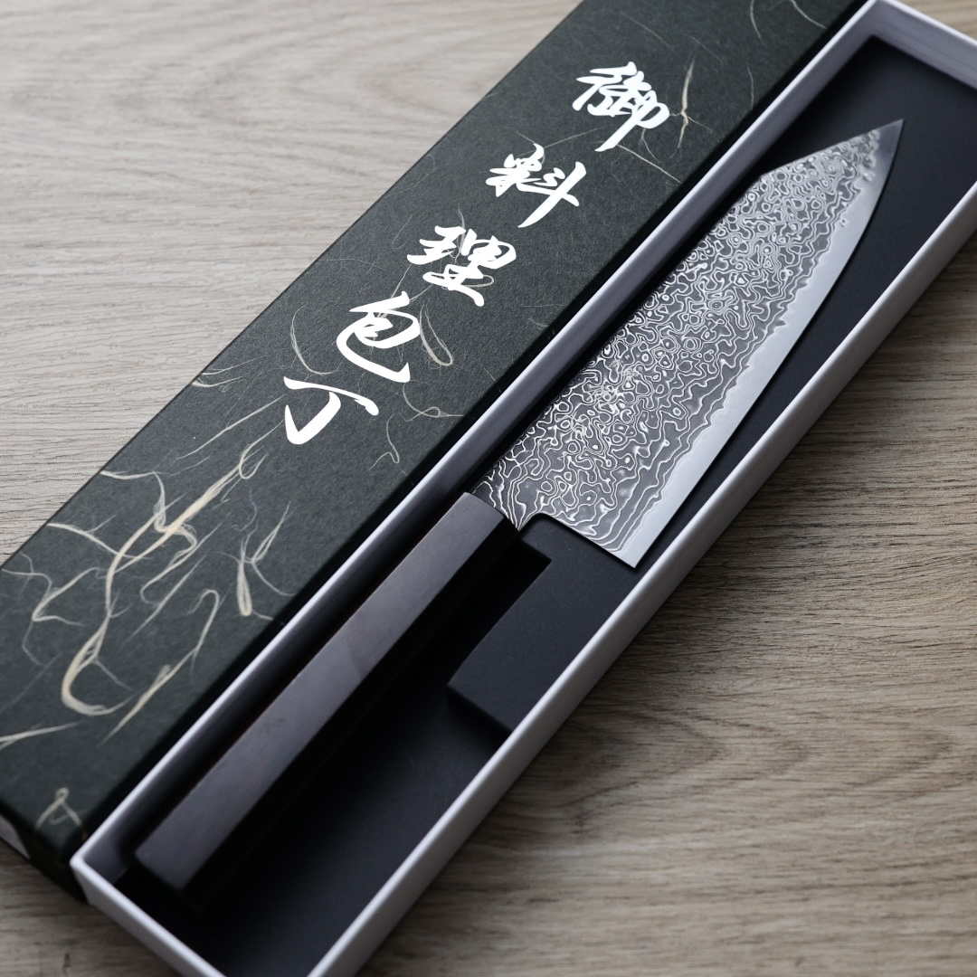 初心 流冰 文化 180mm SG2鋼 黑染大馬士革