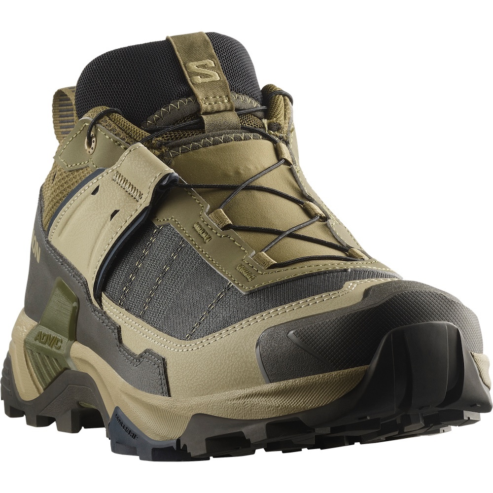Salomon X ULTRA 5 GORE-TEX 男款 低筒登山鞋 防水健行鞋 477258 橄欖綠/灰綠/夜藍 [HappyOutdoor]