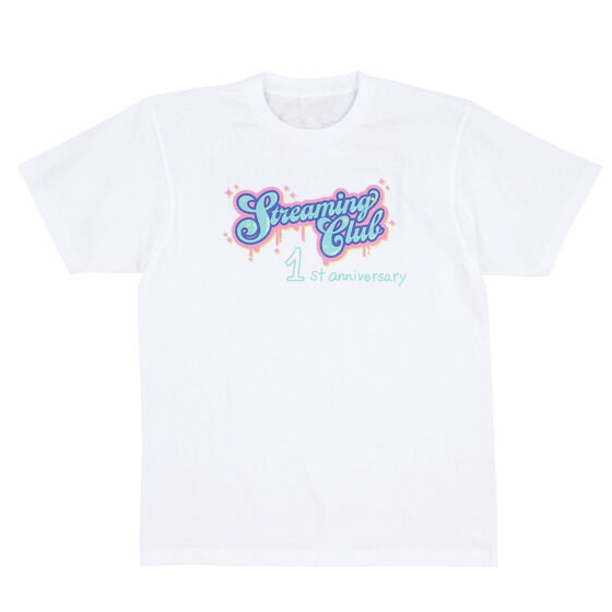 233825 Pbandai 預訂 2025/9月 アイカツアカデミー！ストリーミングクラブTシャツ ～1st Anniversary～