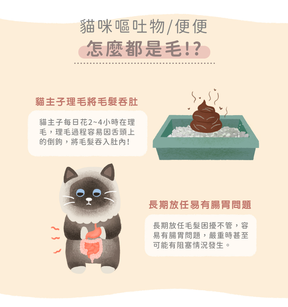 貪貪FUN桑排毛粉溫和排毛