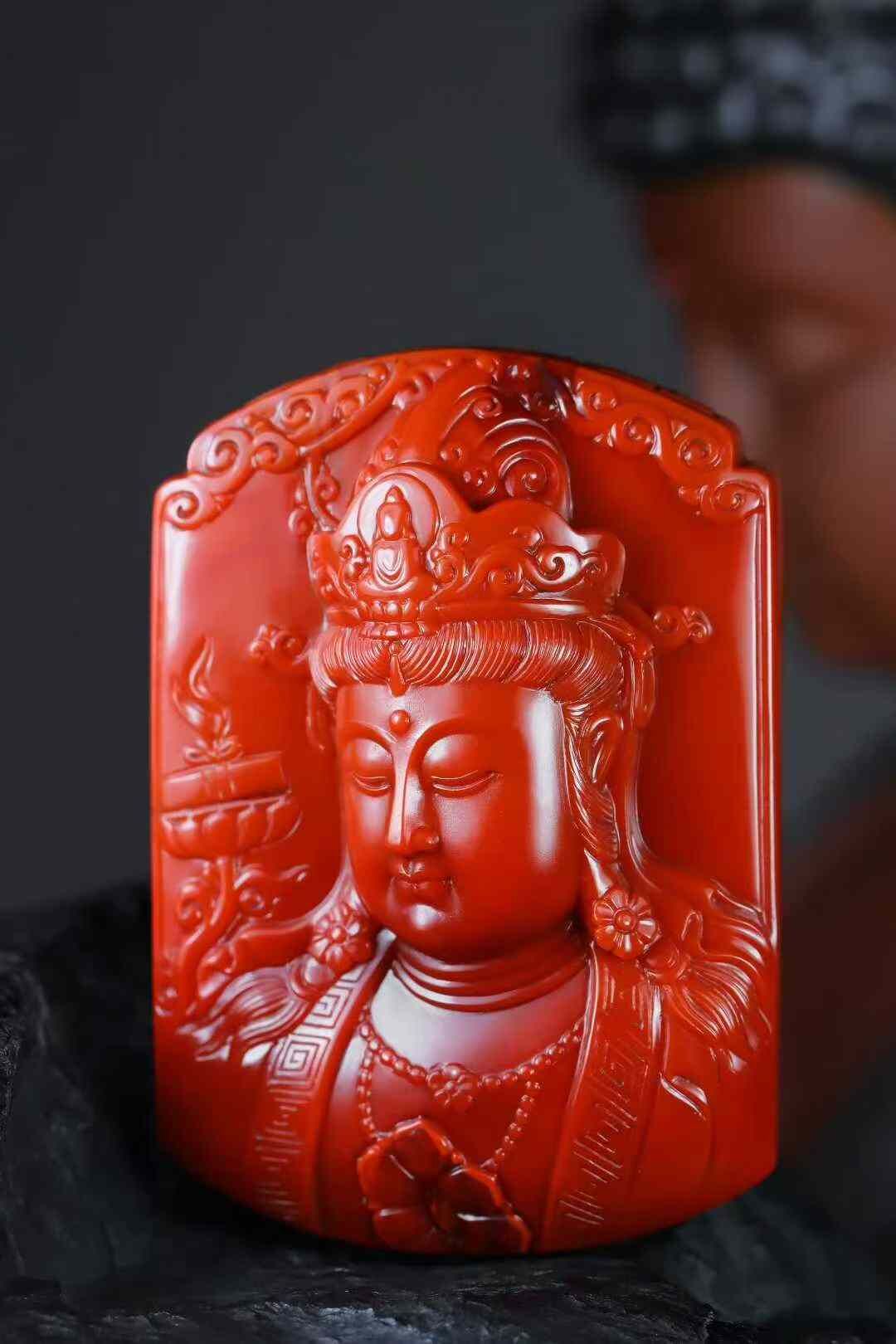 72023 南紅觀音像