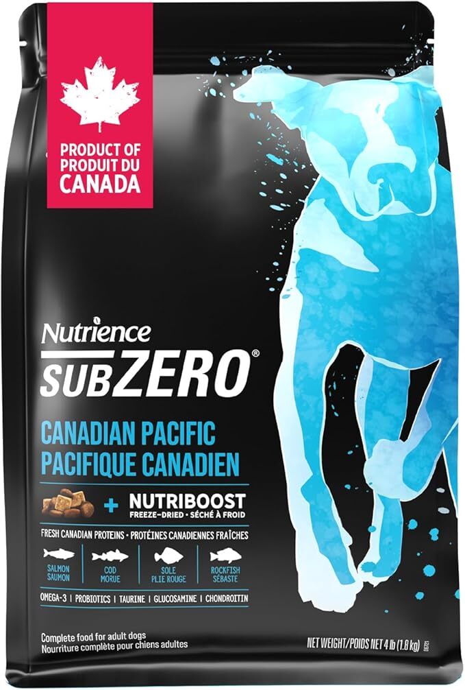 Nutrience SubZero 凍乾無穀物系列．三文魚+鯡魚+七種魚 全犬配方1.8kg/10kg