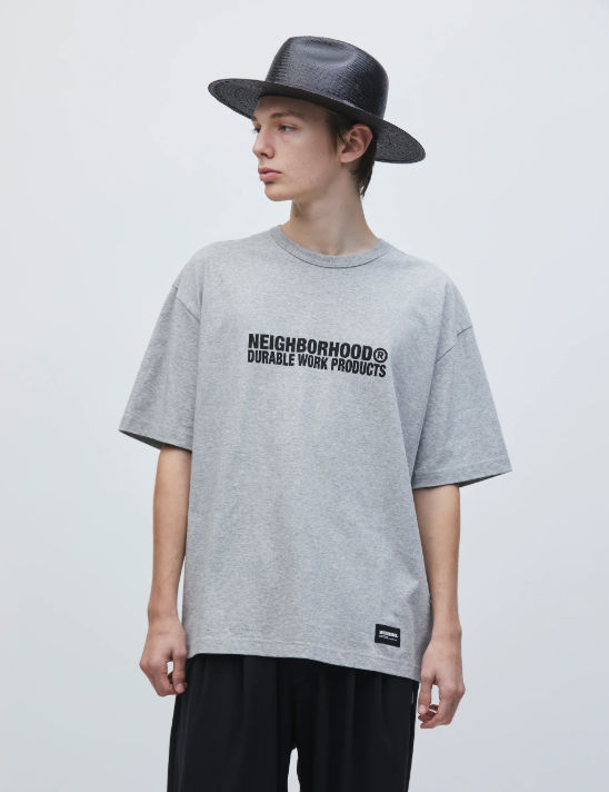 [現貨] NEIGHBORHOOD SS25 SHELTECH CREWNECK SS | (Black / Gray)