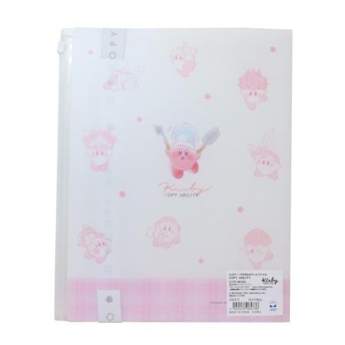 星之卡比（Kirby）主題的透明文件夾