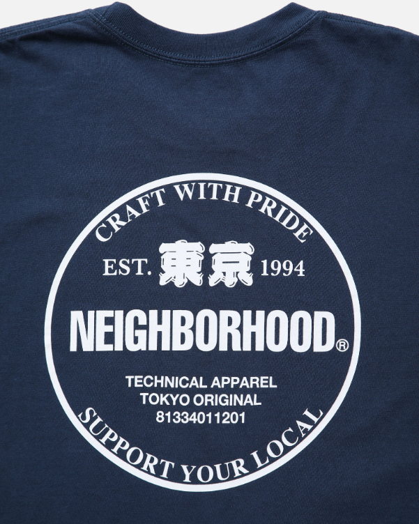 [現貨] NEIGHBORHOOD SS25 NH 251 SPOT . TEE SS-6 | (Black / Navy)