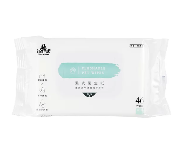 汪喵濕式衛生紙 46 抽