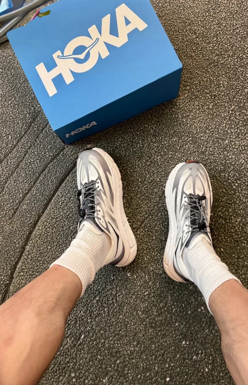 ✨HOKA Mafate Speed 4 LITE 白黑 越野跑鞋 厚底登山鞋 戶外慢跑 男女同款July25