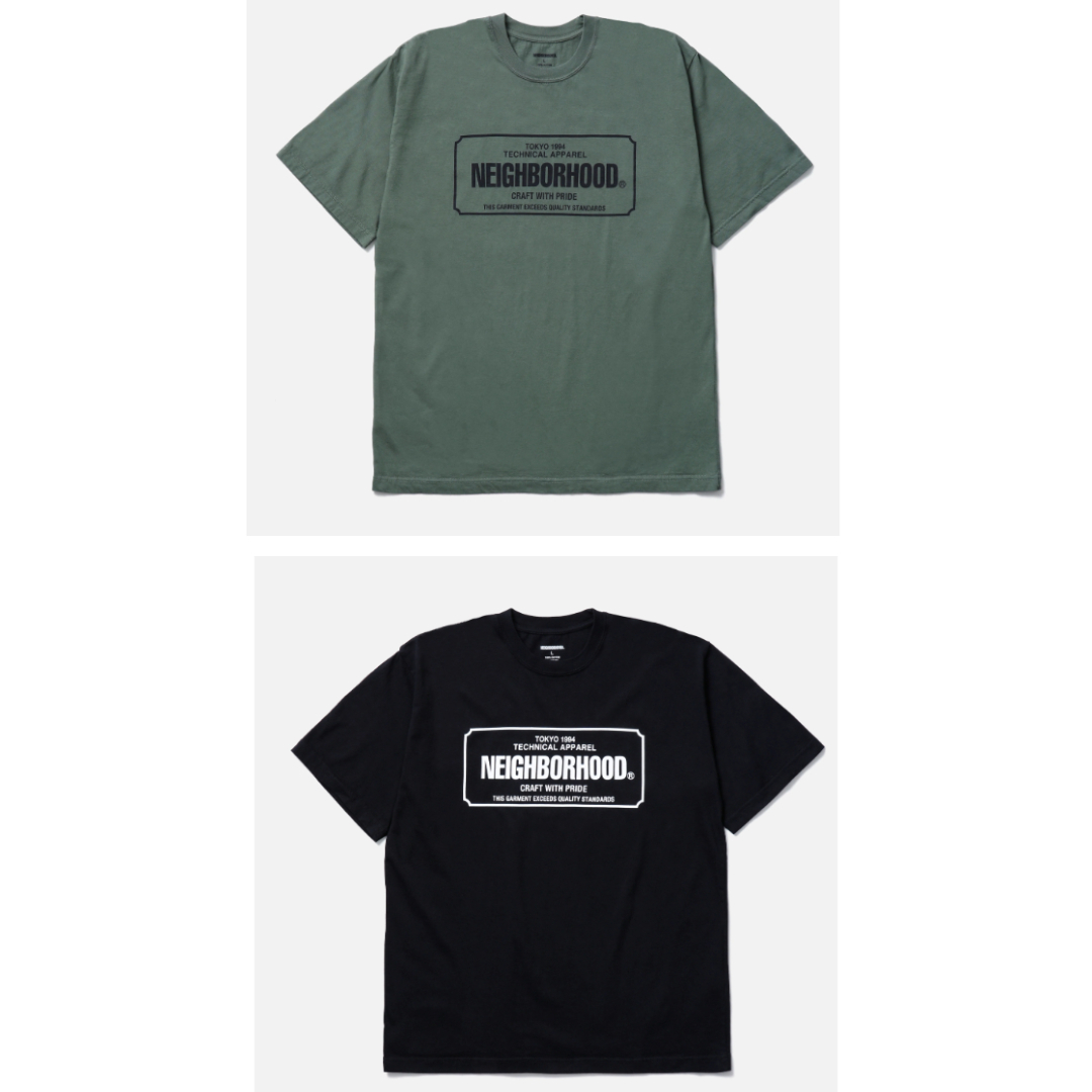 [現貨] NEIGHBORHOOD SS25 NH 251 SPOT . TEE SS-8 | (Black / Olive)