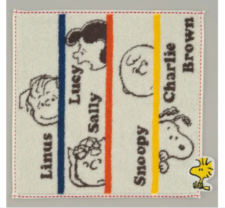 日本SNOOPY方巾25x25 (非日本製)