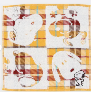 日本SNOOPY方巾25x25 (非日本製)