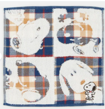 日本SNOOPY方巾25x25 (非日本製)