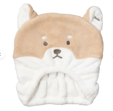 日本Zooie Fam動物吸水浴帽 (非日本製)