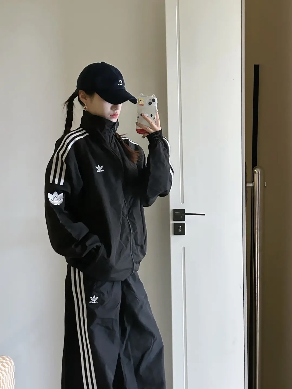 ADIDAS ORIGINALS RT TT U2 立領防風外套 復古 三葉草 男女款 黑色 JL8396 深藍 JL8398 / 預購