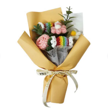 日式針織花卉 (非日本製)