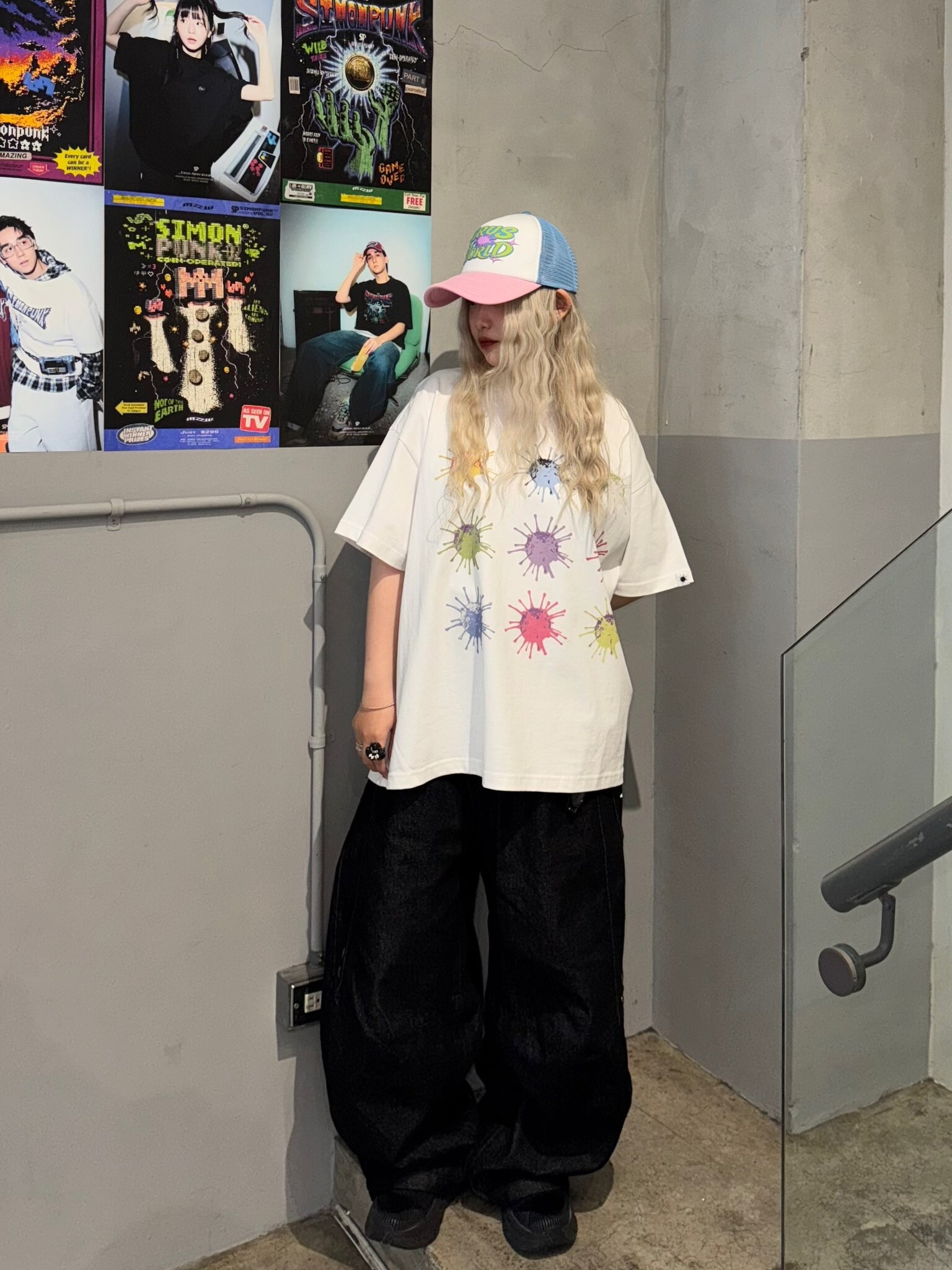 VIRUSWORLD 南灣病毒 發泡 網帽 卡車帽