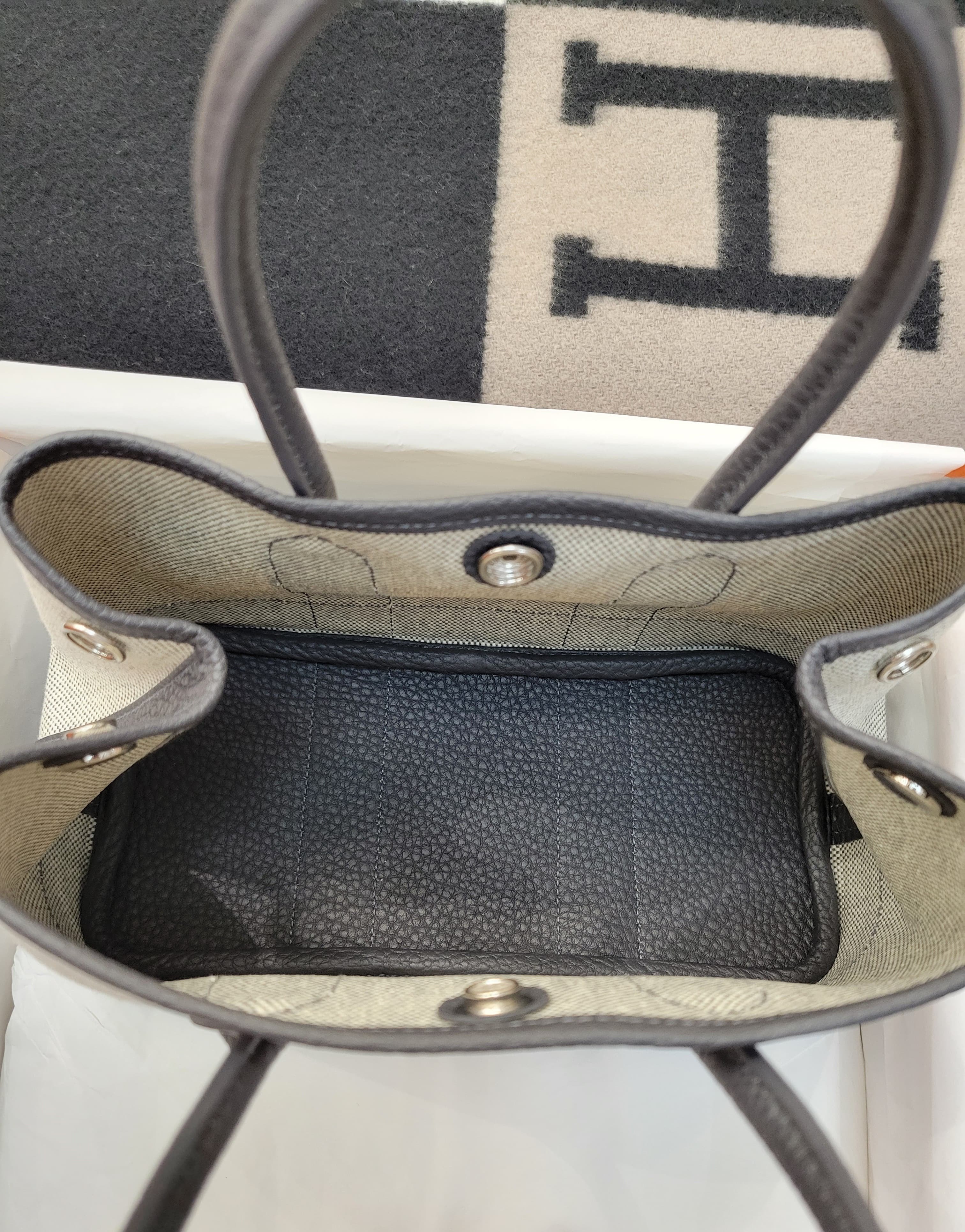 HERMES MINI GARDEN PARTY 23 EURU/85 ARDOISE CK 石板灰