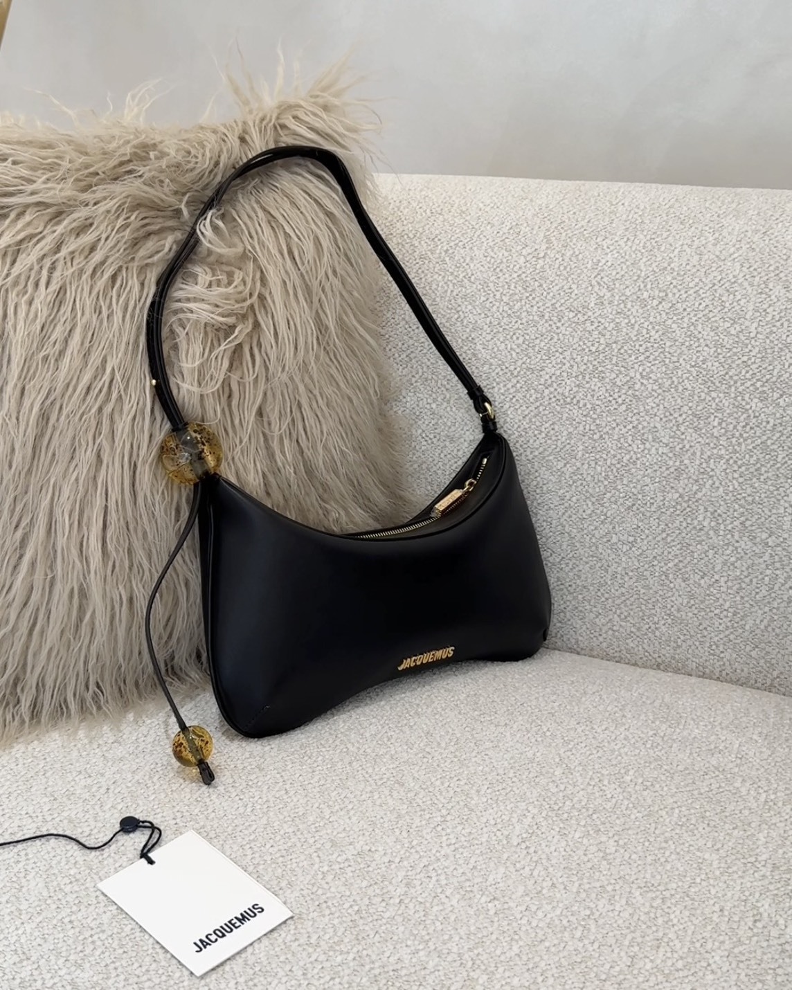 JACQUEMUS｜LE CHIQUITO NOEUD 斜跨包 黑色