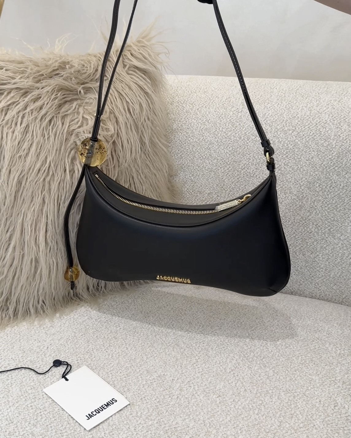 JACQUEMUS｜LE CHIQUITO NOEUD 斜跨包 黑色