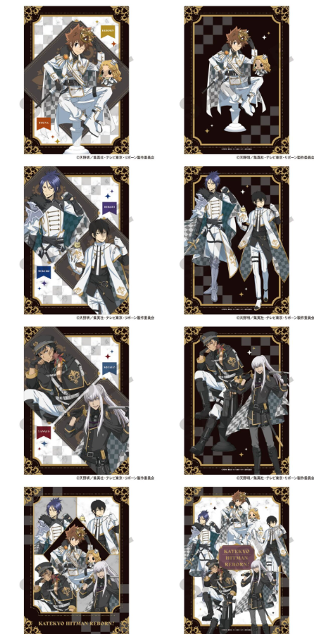 [代購][預訂] 家庭教師ヒットマンREBORN！ 國際象棋 雙面 FILE